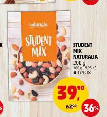Penny Market Student mix naturalia, 200 g nabídka