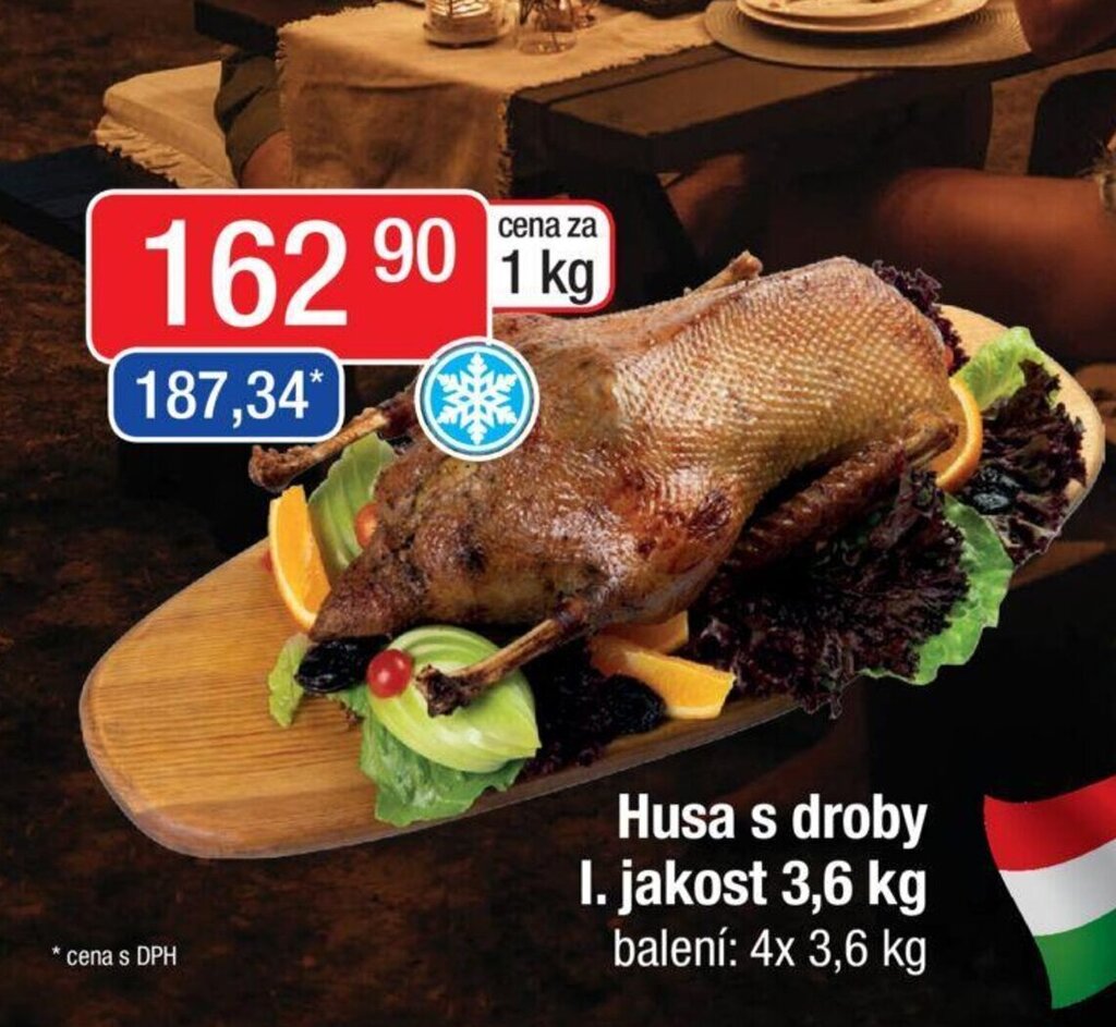 Qanto Husa s droby I. jakost 3,6 kg nabídka