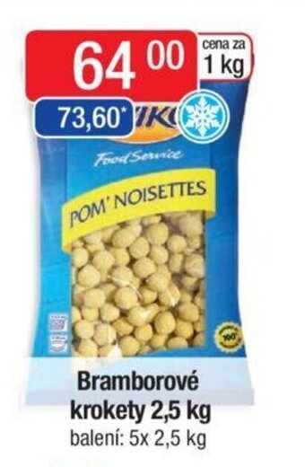 Qanto Bramborové krokety 2,5 kg nabídka