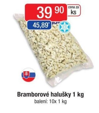 Qanto Bramborové halušky 1 kg nabídka