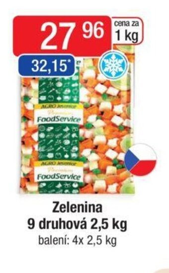 Qanto Zelenina 9 druhová 2,5 kg nabídka