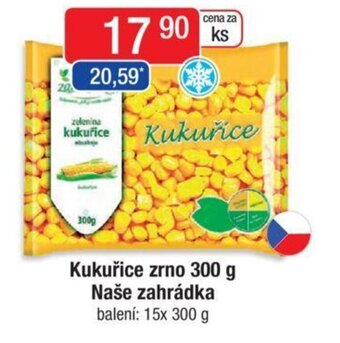 Qanto Kukuřice zrno 300 g Naše zahrádka nabídka