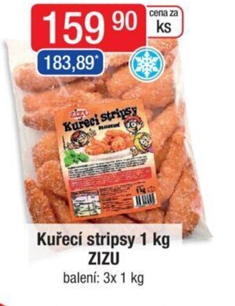 Qanto Kuřecí stripsy 1 kg ZIZU nabídka