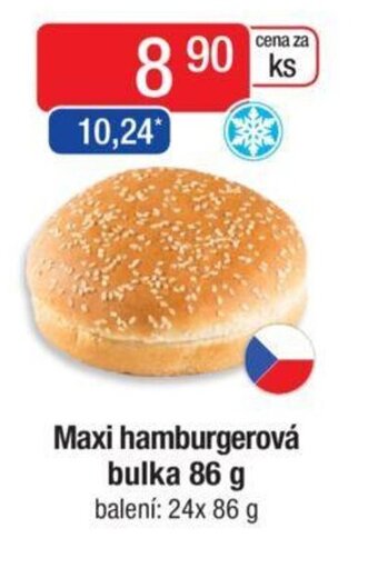 Qanto Maxi hamburgerová bulka 86 g nabídka