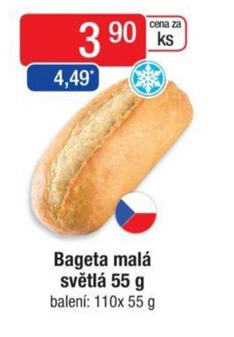 Qanto Bageta malá světlá 55 g nabídka