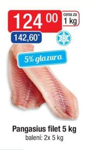 Qanto Pangasius filet 5 kg nabídka