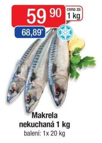 Qanto Makrela nekuchaná 1 kg nabídka