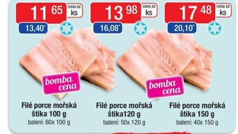 Qanto Filé porce mořská štika 100 g nabídka