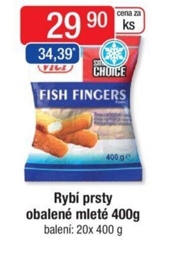 Qanto Rybí prsty obalené mleté 400g nabídka