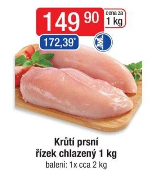 Qanto řízek chlazený 1 kg nabídka