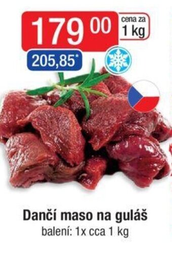Qanto Dančí maso na guláš nabídka
