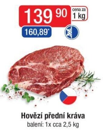 Qanto Hovězí přední kráva nabídka