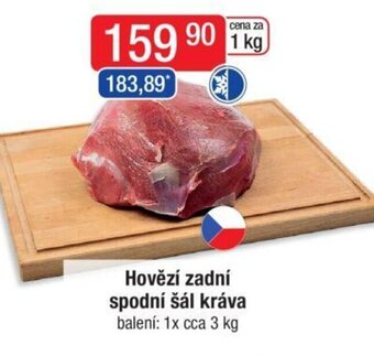 Qanto Hovězí zadní spodní šál kráva nabídka