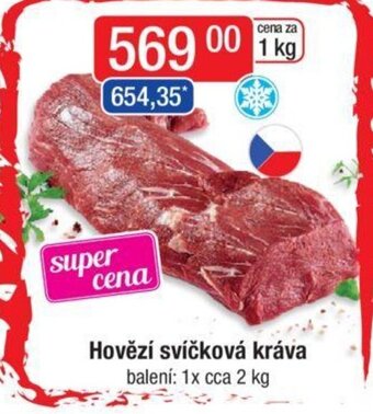 Qanto Hovězí svíčková kráva nabídka