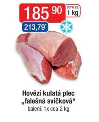 Qanto Hovězí kulatá plec falešná svíčková nabídka