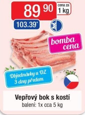 Qanto Vepřový bok s kostí nabídka