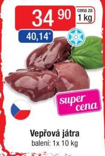 Qanto Vepřová játra nabídka