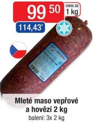 Qanto Mleté maso vepřové a hovězí 2 kg nabídka