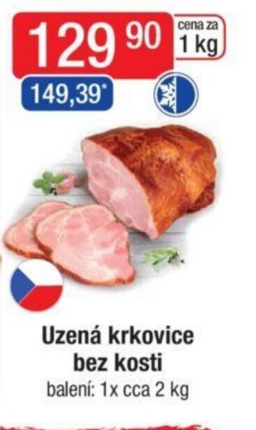 Qanto Uzená krkovice bez kosti nabídka