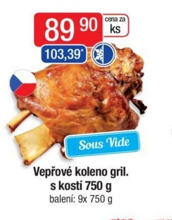 Qanto Vepřové koleno gril. s kostí 750 g nabídka