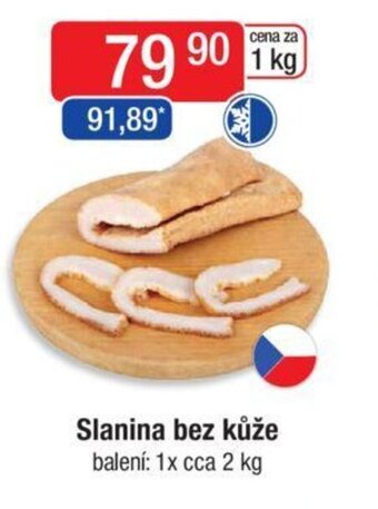 Qanto Slanina bez kůže nabídka