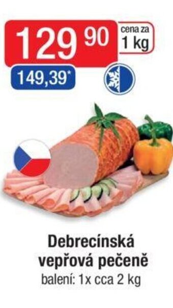 Qanto Debrecínská vepřová pečeně nabídka