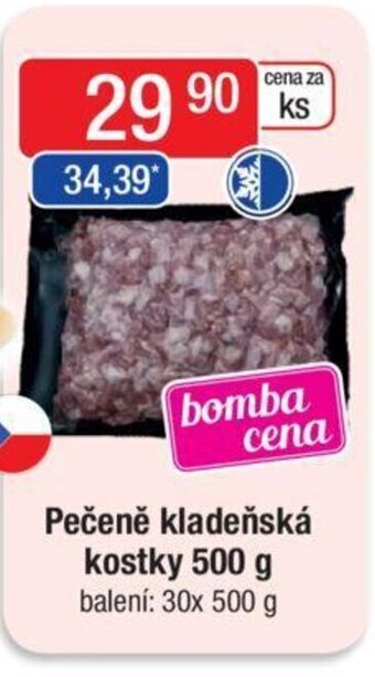 Qanto Pečeně kladeňská kostky 500 g nabídka