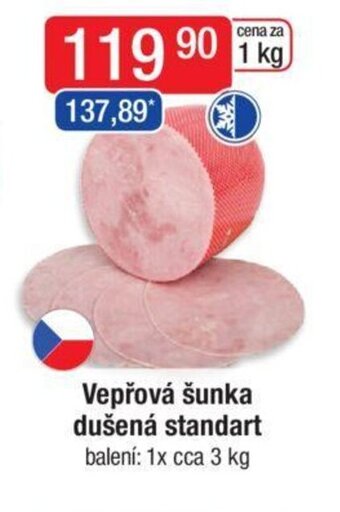Qanto Vepřová šunka dušená standart nabídka