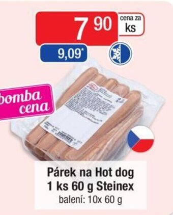Qanto Párek na Hot dog 1 ks 60 g Steinex nabídka