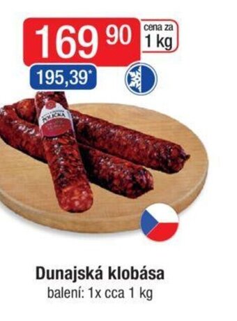 Qanto Dunajská klobása nabídka