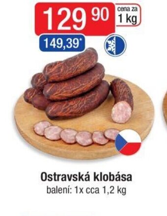 Qanto Ostravská klobása nabídka