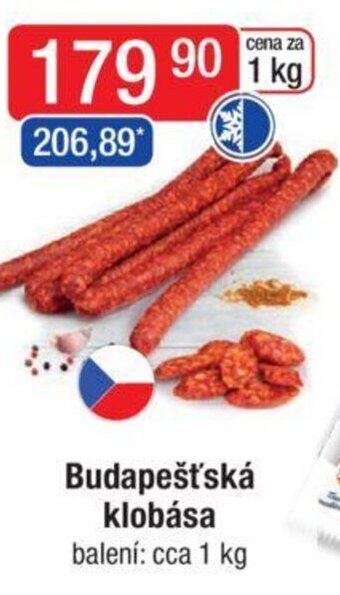 Qanto Budapešťská klobása nabídka