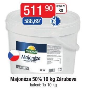 Qanto Majonéza 50% 10 kg Zárubova nabídka