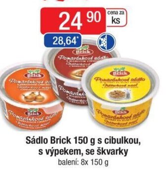 Qanto Sádlo Brick 150 g s cibulkou, s výpekem, se škvarky nabídka