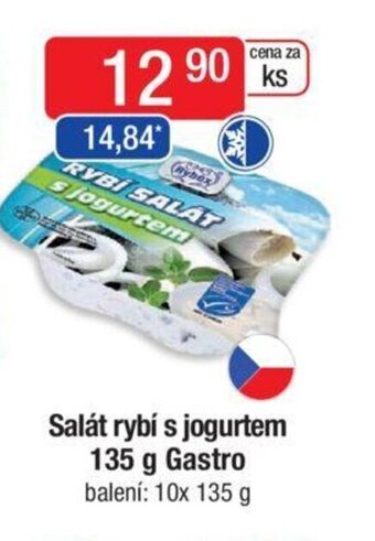 Qanto Salát rybí s jogurtem 135 g Gastro nabídka