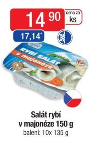 Qanto Salát rybí v majonéze 150 g nabídka