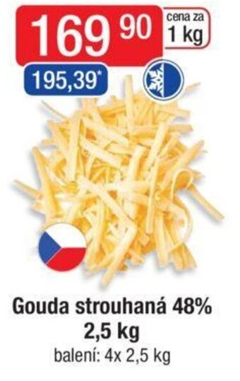 Qanto Gouda strouhaná 48% 2.5 kg nabídka