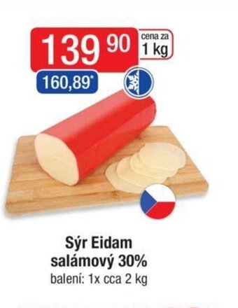 Qanto Sýr Eidam salámový 30% nabídka
