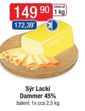 Qanto Sýr Lacki Dammer 45% nabídka