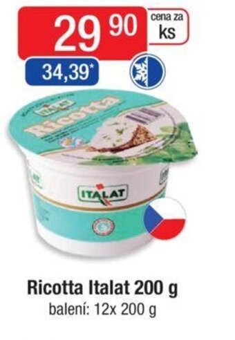 Qanto Ricotta Italat 200 g nabídka