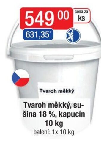 Qanto Tvaroh měkký, su-šina 18%, kapucín 10 kg nabídka