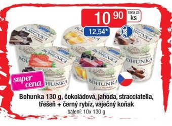 Qanto Bohunka 130 g, čokoládová, jahoda, stracciatella, třešeň + černý rybíz, vaječný koňak nabídka