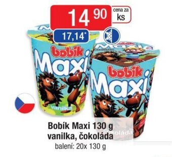 Qanto Bobík Maxi 130 g vanilka, čokoláda nabídka