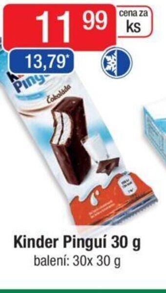 Qanto Kinder Pinguí 30 g nabídka