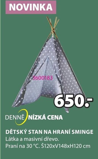 DĚTSKÝ STAN NA HRANÍ SMINGE