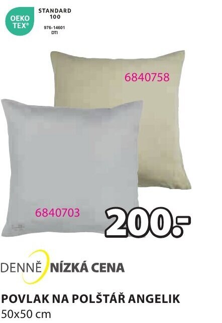 JYSK POVLAK NA POLŠTÁŘ ANGELIK nabídka