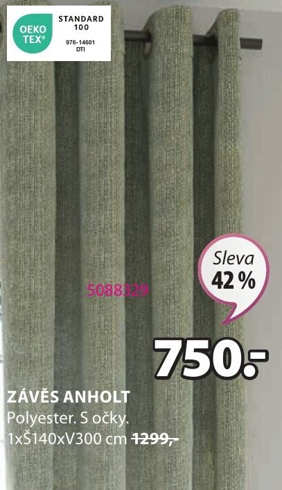 JYSK ZÁVĚS ANHOLT nabídka