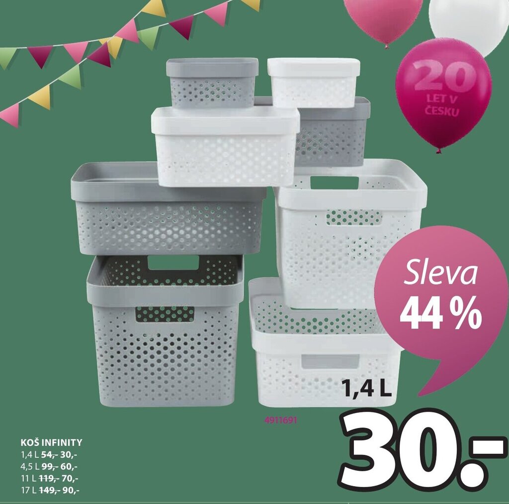 JYSK KOŠ INFINITY nabídka