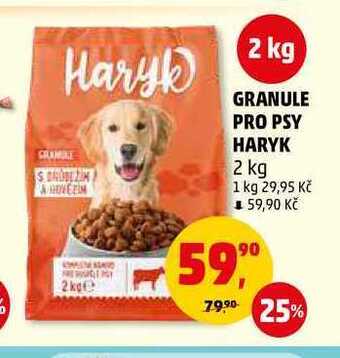 Penny Market Granule pro psy haryk, 2 kg nabídka