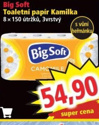 Norma Big Soft Toaletní papír Kamilka nabídka
